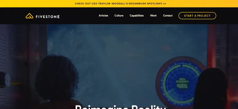 Five Stone Studios website preview
