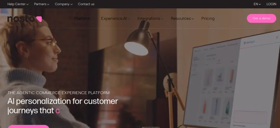 Nosto website preview